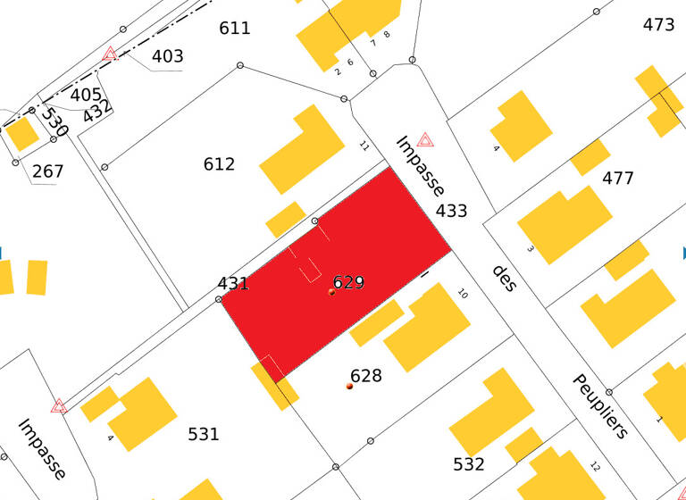 Grundstück zum Kauf 50.000 € 598 m² Grundstück Sainte Marie-Hessellach Merlebach 57800