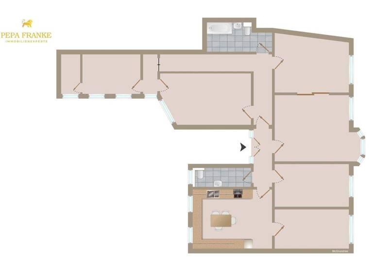 Bürogebäude zur Miete 1.450 € 6 Zimmer 212 m² Bürofläche Schwelmer Str. 13 Langerfeld Wuppertal-Langerfeld-Beyenburg 42389