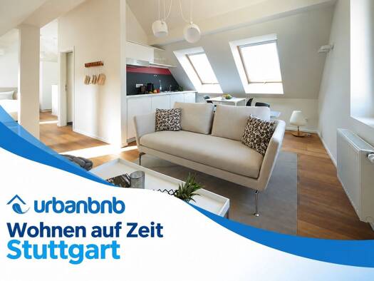 Wohnung zur Miete auf Zeit 2.400 € 2 Zimmer 55 m² frei ab 17.11.2026 Hauptstätter Straße Mitte Stuttgart 70178