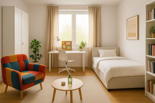 WG-Zimmer zur Miete Wohnen auf Zeit 580 € 70 m² 2. Geschoss frei ab 01.09.2025 Gützkower Str Fleischervorstadt Greifswald 17489