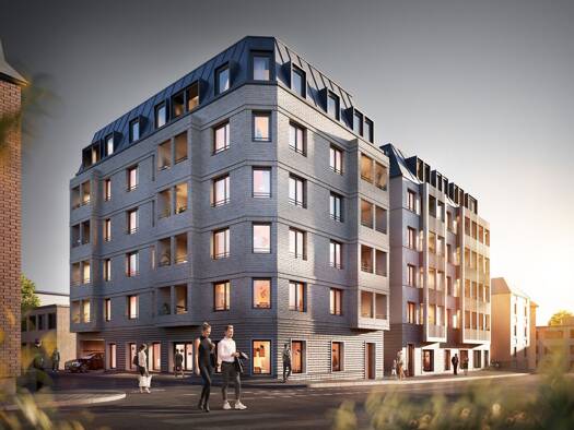 Wohnung zur Miete - Erstbezug 1.615 € 4 Zimmer 86,8 m² 2. Geschoss frei ab 01.06.2026 Frauenstr. 124 Mitte Ulm 89073