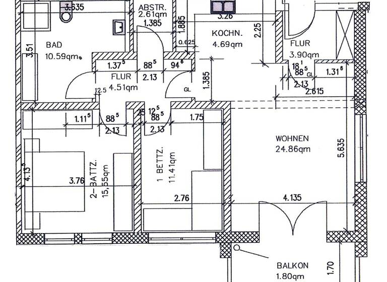 Wohnung zur Miete 730 € 3 Zimmer 77,5 m² 1. Geschoss Bad Staffelstein 96231