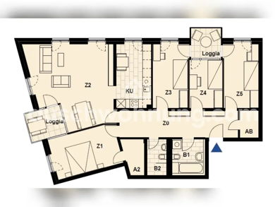 Wohnung zur Miete Tauschwohnung 1.362 € 5 Zimmer 117 m² 1. Geschoss Bornstedt Potsdam 14469