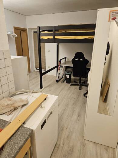 Wohnung zur Miete 340 € 1 Zimmer 26 m² 3 Geschosse Nord Jena 07743