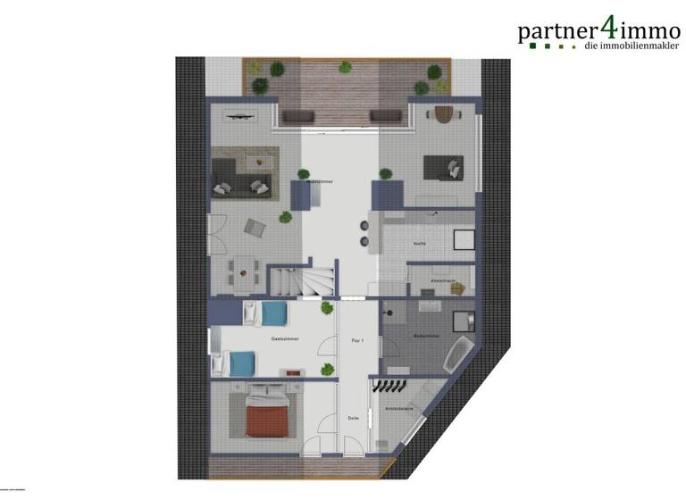 Penthouse zum Kauf 3 Zimmer 129 m² 2. Geschoss Breitenbach am Inn 6252