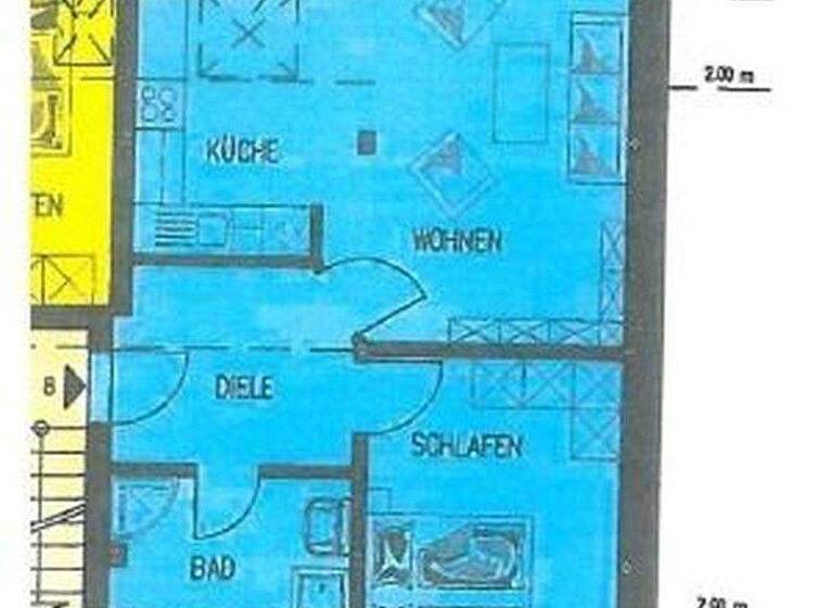 Wohnung zur Miete 562 € 2 Zimmer 52,1 m² 3. Geschoss frei ab 01.05.2026 Gohlis-Nord Leipzig 04157