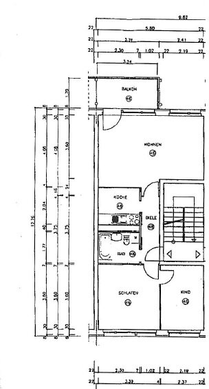 Wohnung zur Miete 390 € 3 Zimmer 59,1 m²<br/>Wohnfläche 2.<br/>Geschoss 01.02.2025<br/>Verfügbarkeit Heldrunger Straße 35 Nordstadt Weimar 99427