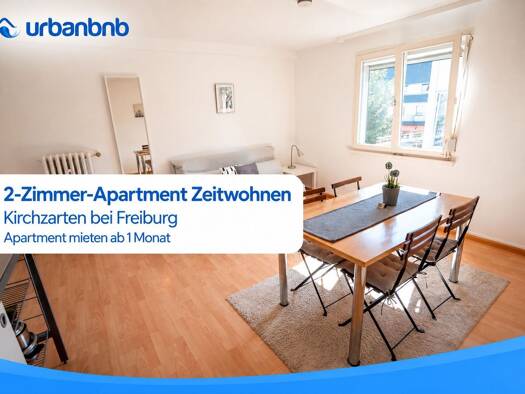 Wohnung zur Miete auf Zeit 1.000 € 2 Zimmer 31 m² frei ab 31.10.2026 Bahnhofstraße Kirchzarten Kirchzarten 79199