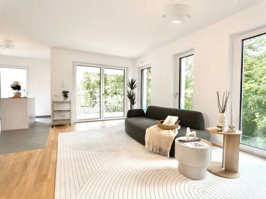 Wohnung zum Kauf - Erstbezug provisionsfrei 578.500 € 3 Zimmer 92 m² 1. Geschoss Waldstadt Waldstadt 76139