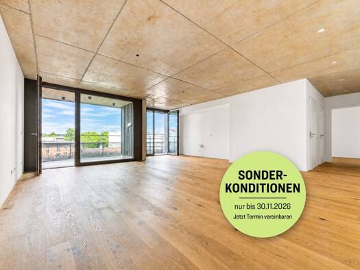 Wohnung zum Kauf - Erstbezug provisionsfrei 755.000 € 2 Zimmer 95 m² 3. Geschoss Herderstraße West Rosenheim 83024