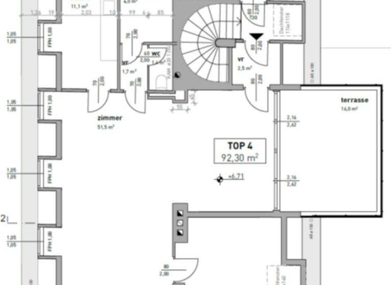 Wohnung zur Miete 1.374 € 2 Zimmer 92 m² Wien,Hietzing 1130