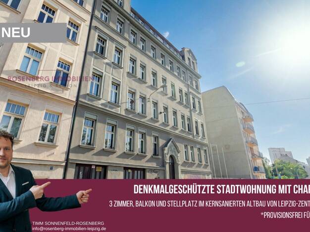 Wohnung zum Kauf provisionsfrei 274.900 € 3 Zimmer 99,9 m² Berliner Straße 58 Zentrum-Nord Mitte 04105
