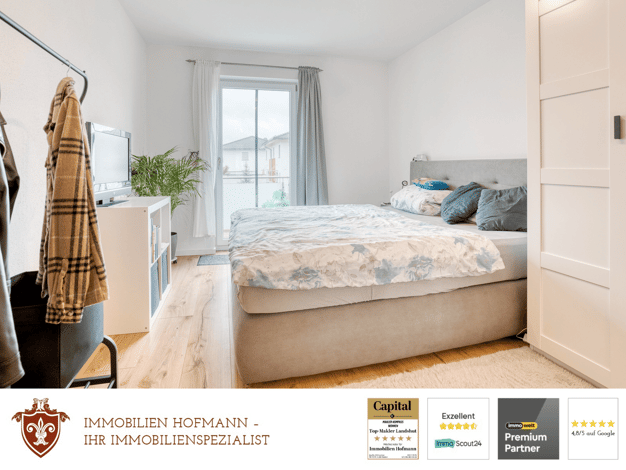 Wohnung zum Kauf 319.000 € 3 Zimmer 85,9 m² 1. Geschoss Wörth Wörth a. d. Isar 84109