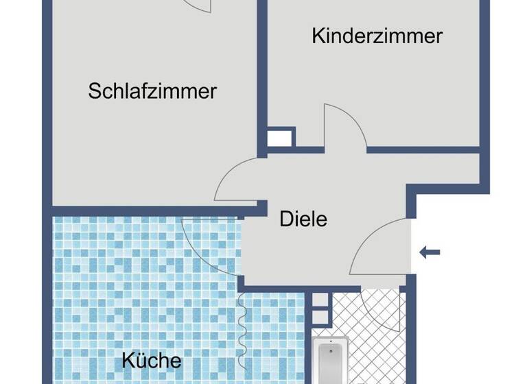 Wohnung zur Miete 488 € 2 Zimmer 55 m² frei ab 15.05.2026 Heinrich-Pierson-Straße 28 Oberzwehren Kassel 34132