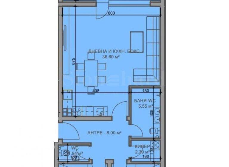 Studio zum Kauf 153.000 € 3 Zimmer 108,7 m² Plovdiv