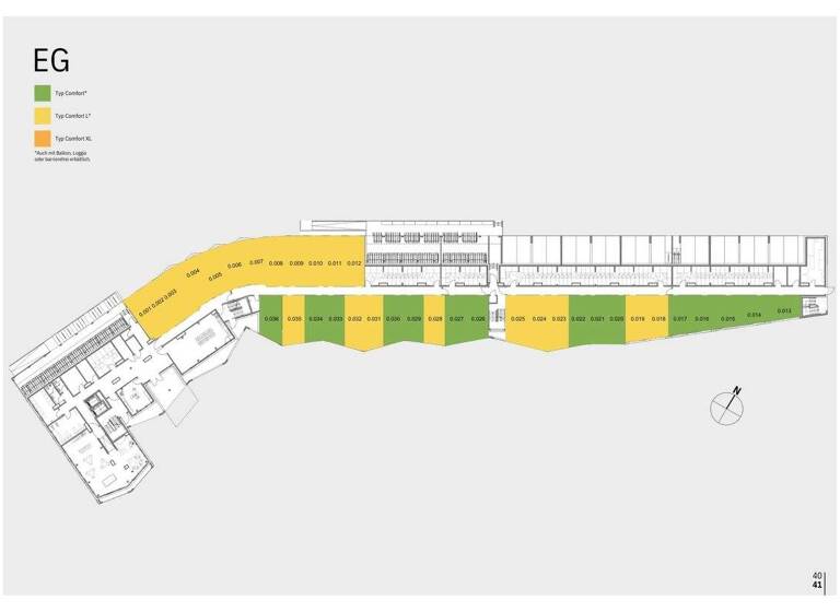 Sonstiges zum Kauf - Erstbezug provisionsfrei als Kapitalanlage geeignet 163.295 € 25,6 m² 8.062 m² Grundstück St. Lorenz Süd Lübeck 23558