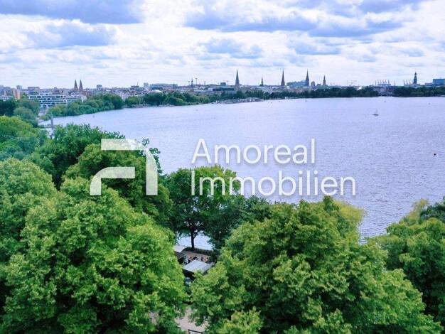 Wohnung zum Kauf 350.000 € 1 Zimmer 41,5 m² 3. Geschoss Uhlenhorst Hamburg 22087