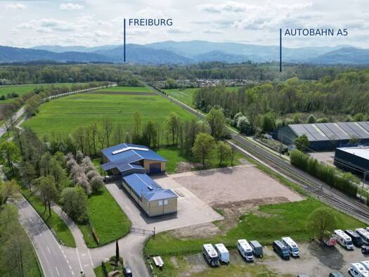 Gewerbegrundstück zur Miete 14.045 m² Grundstück frei ab sofort Hugstetten March 79232