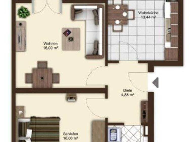 Wohnung zum Kauf als Kapitalanlage geeignet 143.500 € 2 Zimmer 57 m² Pieschen-Nord/Trachenberge Dresden 01129