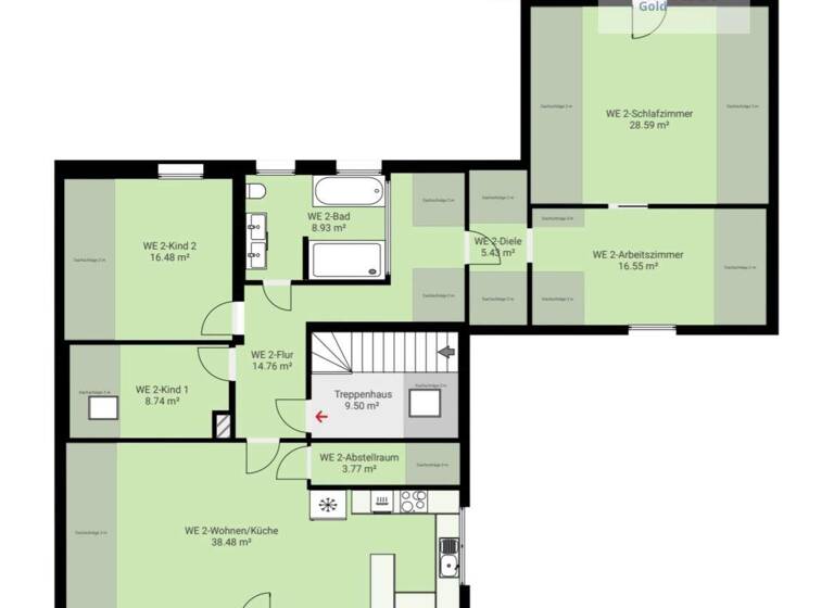 Mehrfamilienhaus zum Kauf 449.000 € 9 Zimmer 226 m² 617 m² Grundstück Wallhausen 74599
