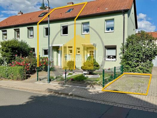 Reihenmittelhaus zum Kauf 95.600 € 3 Zimmer 90 m² 300 m² Grundstück Ferdinand-Freiligrath-Straße 6 Thale 06502
