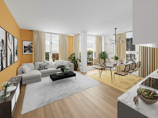 Wohnung zum Kauf - Erstbezug 599.000 € 4 Zimmer 108,8 m² 2. Geschoss Finkenkruger Straße 16 Falkensee 14612