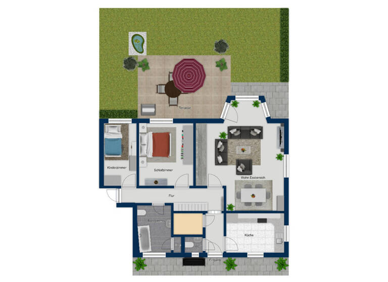 Einfamilienhaus zum Kauf 299.000 € 3 Zimmer 89,9 m² 700 m² Grundstück Buchholz Buchholz (Aller) 29690