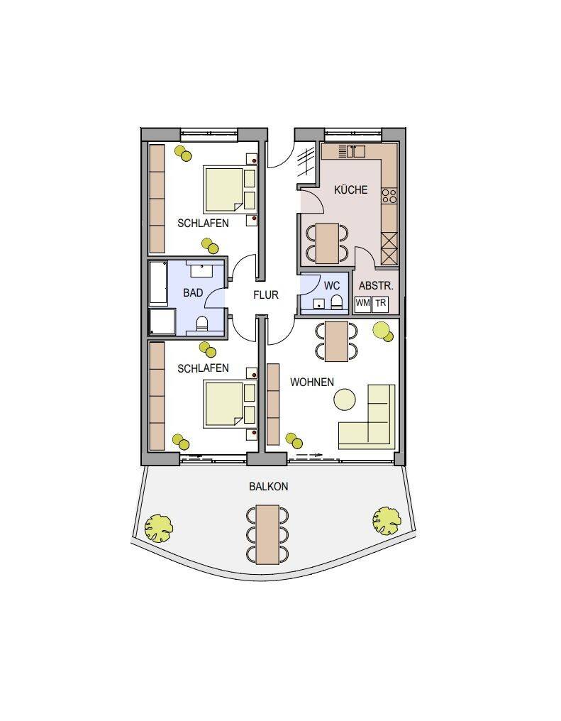 Penthouse zur Miete 1.472 € 3 Zimmer 117,8 m²<br/>Wohnfläche Neuwied Neuwied 56564