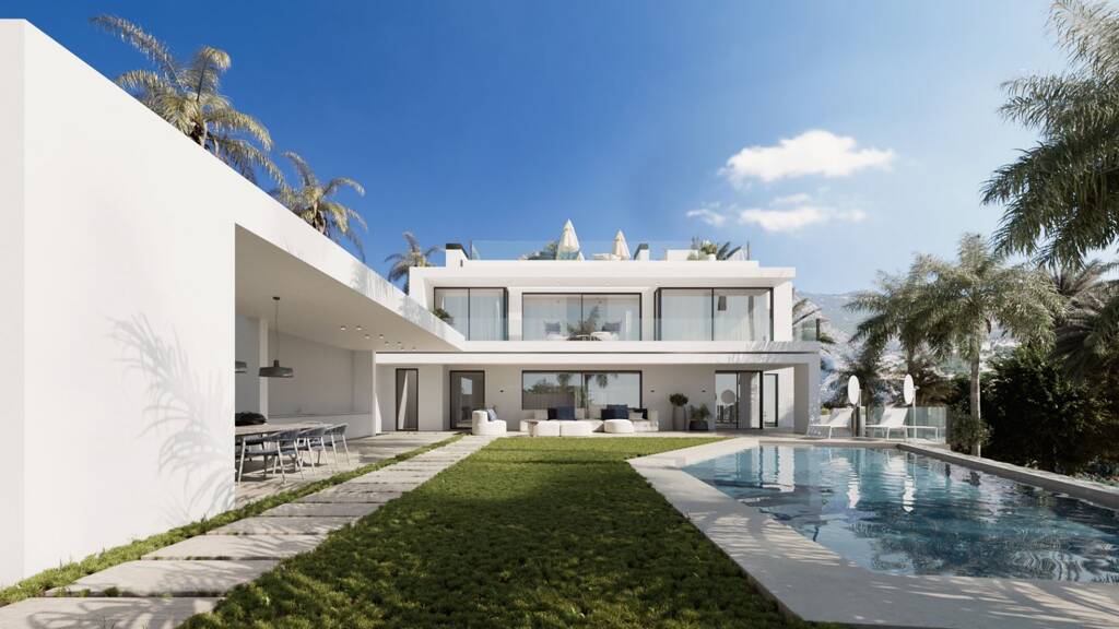 Villa zum Kauf 7.800.000 € 7 Zimmer 845 m² 1.177 m² Grundstück Marbella Golden Mile 29600