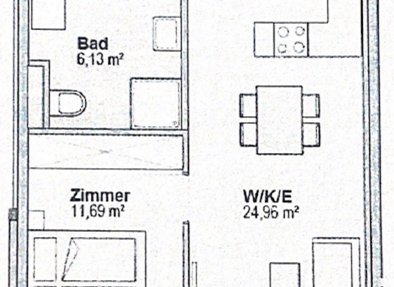 Wohnung zur Miete 1.234 € 2 Zimmer 50 m² frei ab 15.02.2026 Hötting Innsbruck 6020