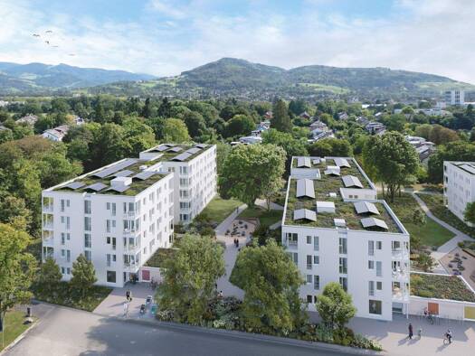 Wohnung zum Kauf - Erstbezug provisionsfrei 580.000 € 3 Zimmer 77 m² 1. Geschoss Haslach Freiburg 79115