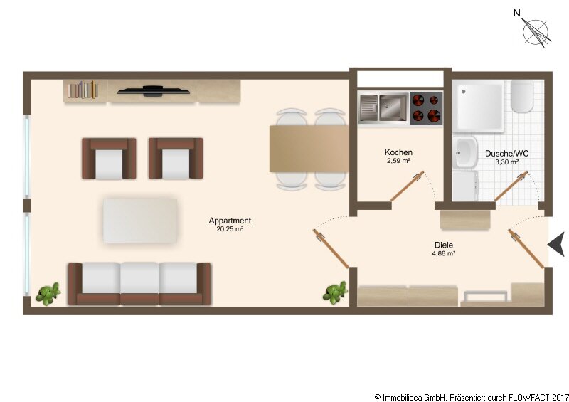 Wohnung zum Kauf 244.900 € 1 Zimmer 31 m²<br/>Wohnfläche Innsbruck Innsbruck 6020