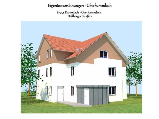 Wohnung zum Kauf provisionsfrei als Kapitalanlage geeignet 271.960 € 2 Zimmer 60 m² Höllberger Str. 1 Oberkammlach Kammlach 87754