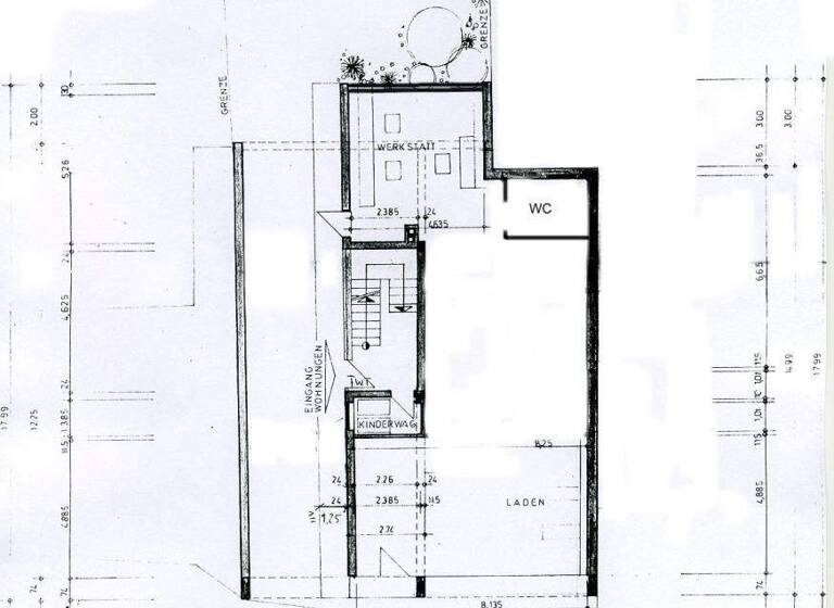Ladenfläche zur Miete 575 € 1 Zimmer 115 m² Verkaufsfläche Geseke 59590