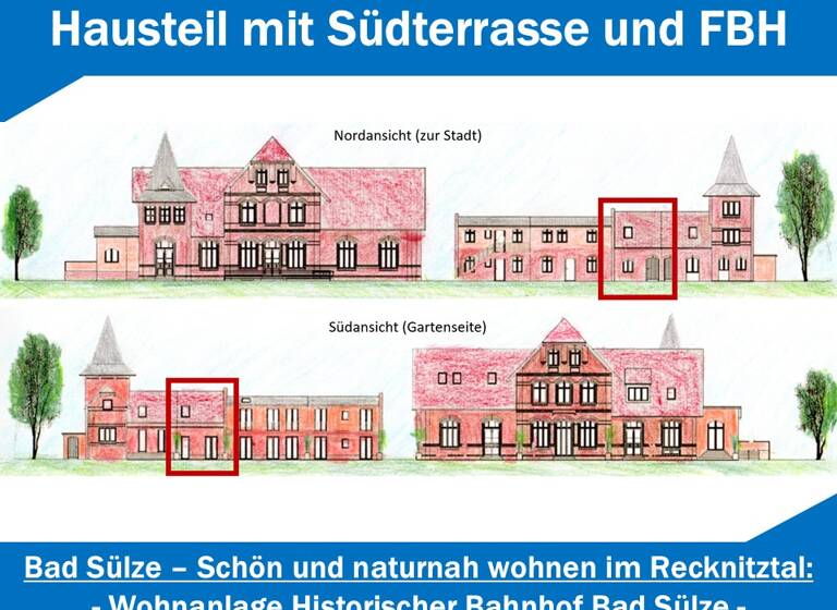 Wohnung zur Miete 489 € 2 Zimmer 48 m²<br/>Wohnfläche 1<br/>Geschosse Bad Sülze Bad Sülze 18334