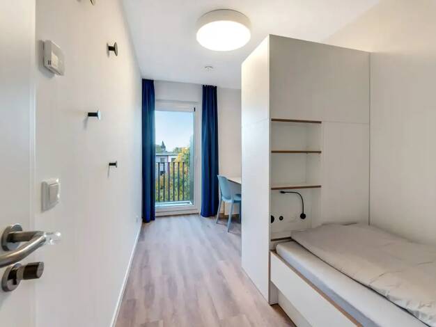 Studio zur Miete 582 € 1 Zimmer 18 m² 1. Geschoss frei ab 01.02.2026 Rathenaustraße Oberschöneweide Berlin 12459