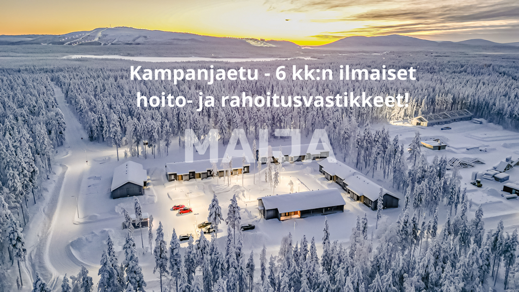 Reihenmittelhaus zum Kauf 217.000 € 3 Zimmer 54,5 m² 8.052 m² Grundstück Mustikkakierto 8 Kittilä 99130