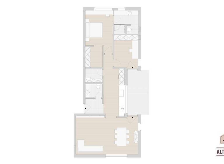 Wohnung zum Kauf provisionsfrei 435.000 € 3 Zimmer 99,9 m² EG Karthausstraße 7 Irrel 54666