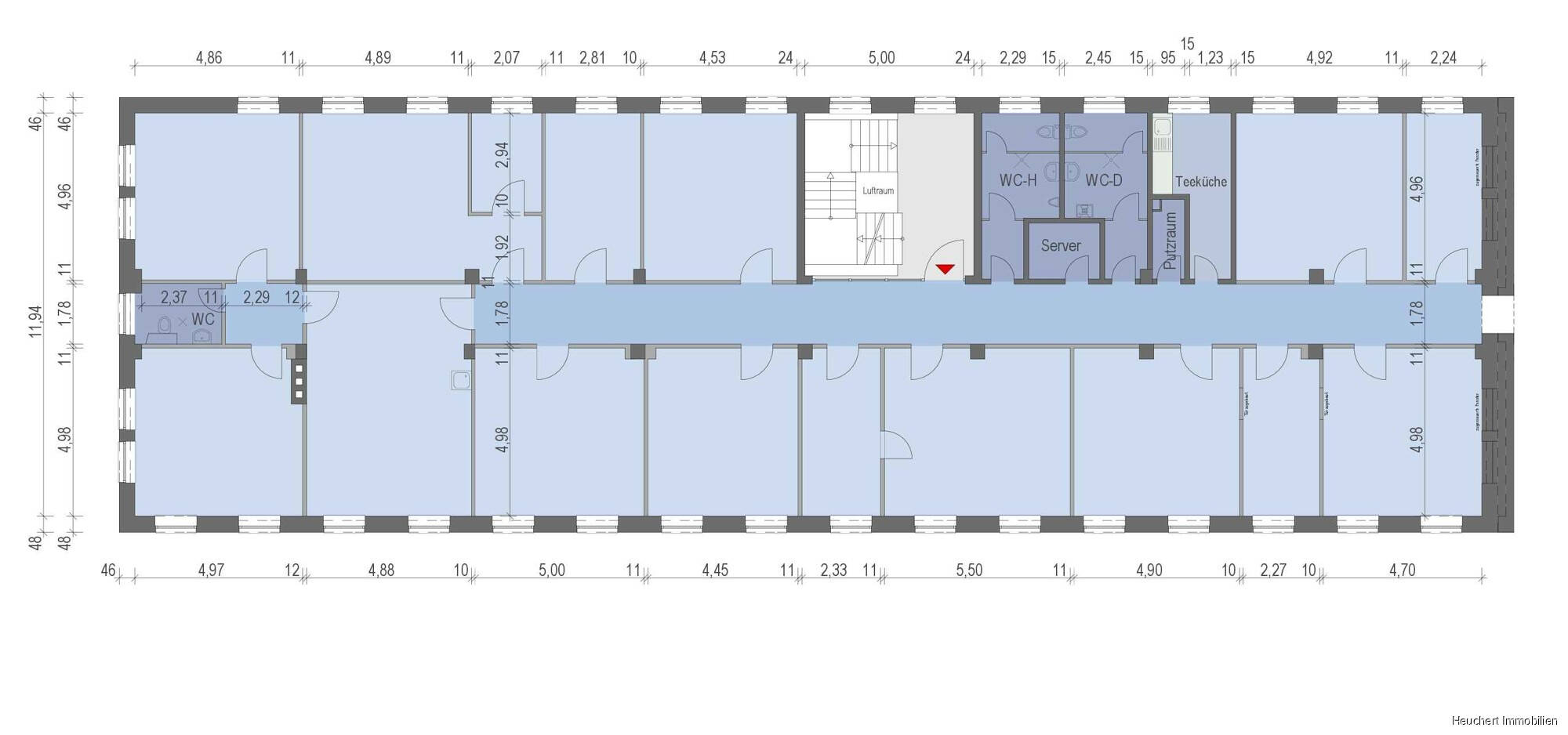 Bürogebäude zur Miete 4.851 € 462 m²<br/>Bürofläche Gifhorn Gifhorn 38518