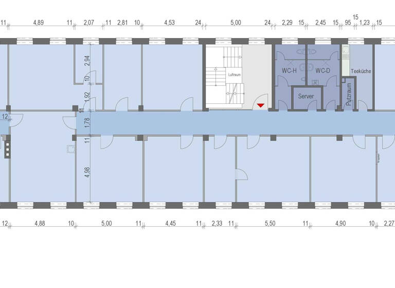 Bürogebäude zur Miete 4.851 € 462 m² Bürofläche Gifhorn 38518