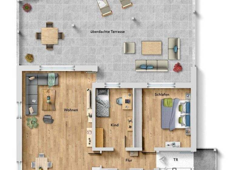 Wohnung zum Kauf 375.000 € 3 Zimmer 96,3 m² EG Niedermotzing 94345