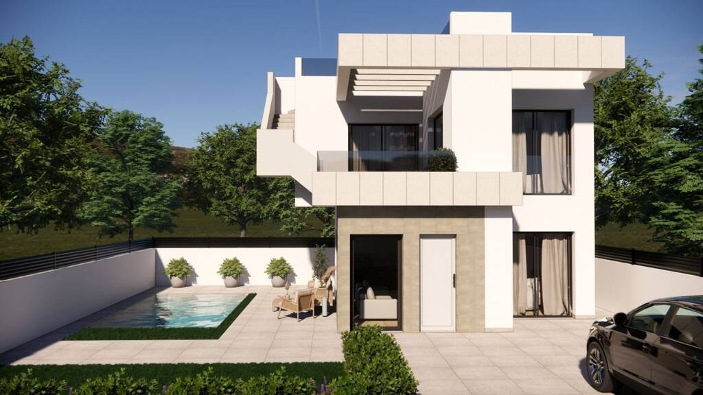 Villa zum Kauf - Erstbezug provisionsfrei 388.900 € 4 Zimmer 90 m² 202 m² Grundstück Orihuela 03310