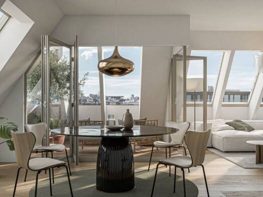 Wohnung zum Kauf - Erstbezug 2.190.000 € 3 Zimmer 108,9 m² 5. Geschoss Rechte Wienzeile 21 Wieden 1040