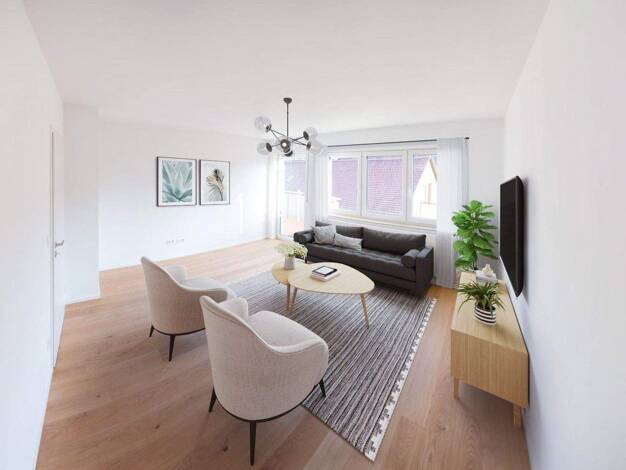 Wohnung zur Miete 1.350 € 3 Zimmer 74 m² 3. Geschoss Ost Stuttgart 70186