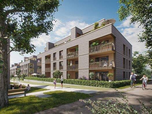 Wohnung zum Kauf - Neubau provisionsfrei 410.000 € 3 Zimmer 75,6 m² 2. Geschoss frei ab sofort Im Fuchsbühl 9/11 Aichwald 73773