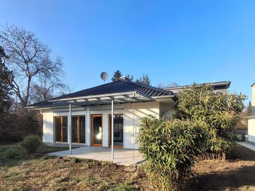 Einfamilienhaus zur Miete 1.703 € 3 Zimmer 94,6 m² 850 m² Grundstück frei ab sofort Fredersdorf-Nord Fredersdorf-Vogelsdorf 15370