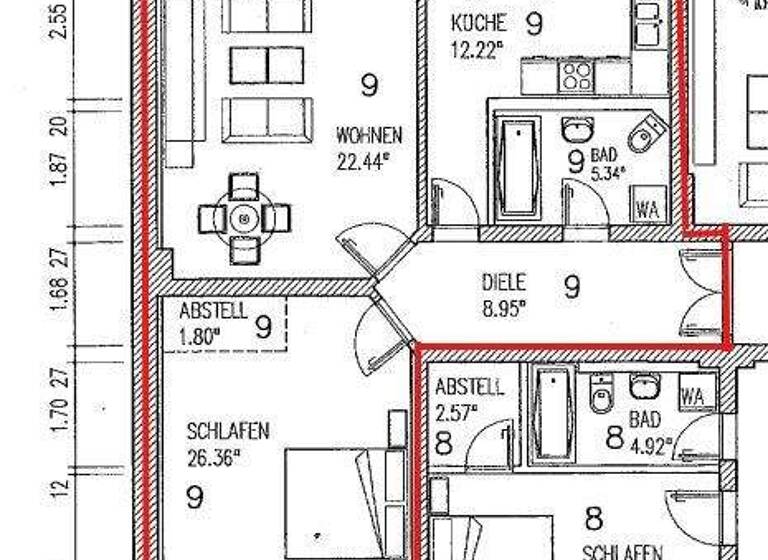 Wohnung zum Kauf provisionsfrei 149.000 € 2 Zimmer 78,4 m² Altstadt Magdeburg / Altstadt 39104