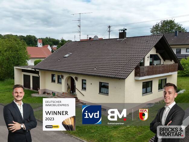 Mehrfamilienhaus zum Kauf 449.000 € 8 Zimmer 190 m² 850 m² Grundstück Aislingen 89344