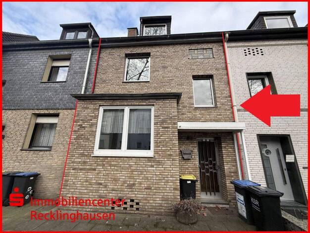 Reihenmittelhaus zum Kauf 161.000 € 6 Zimmer 120,2 m² 298 m² Grundstück Hillerheide Recklinghausen 45659