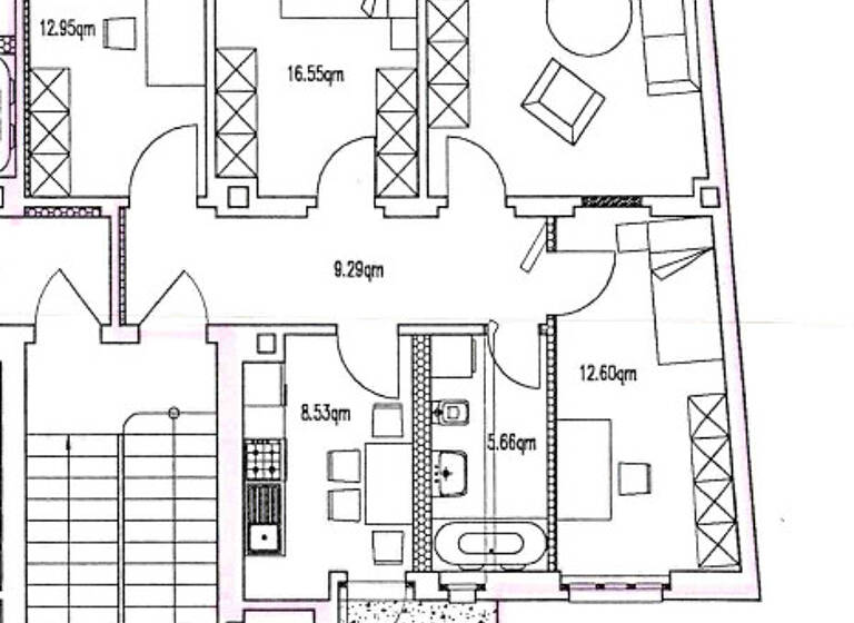 Wohnung zur Miete 520 € 4 Zimmer 87 m² 1. Geschoss frei ab sofort Äußere Schneeberger Straße 124 Schedewitz Zwickau 08056
